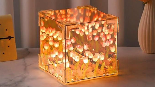 Decorative Tulip Mirror Lamp